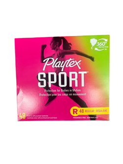 Playtex Sport Regular Tampons 48 count