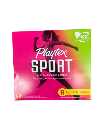 Playtex Sport Regular Tampons 48 count
