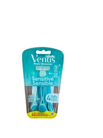 Venus Sensitive Sensible 4 count Razors
