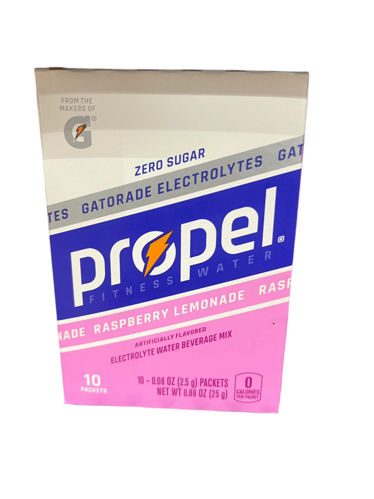 Propel Mix Raspberry Lemonade 10 packets – Orlando Grocery Express