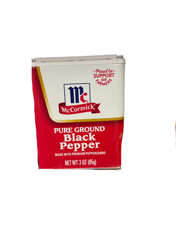 McCormick Ground Black Pepper 3oz