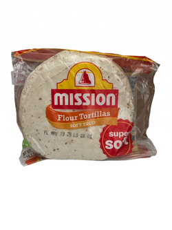 Mission Soft Flour Tortillas Resealable 10ct
