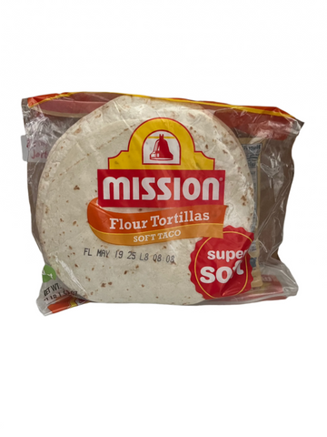 Mission Soft Flour Tortillas Resealable 10ct