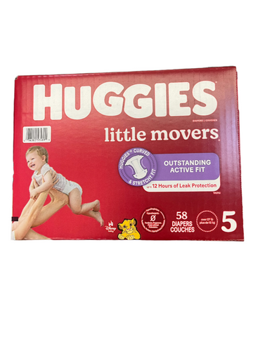 Huggies Little Movers Size 5-58ct