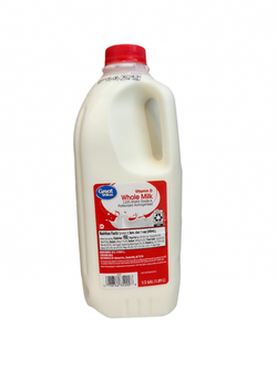 Store Brand Whole Milk 1/2 gal