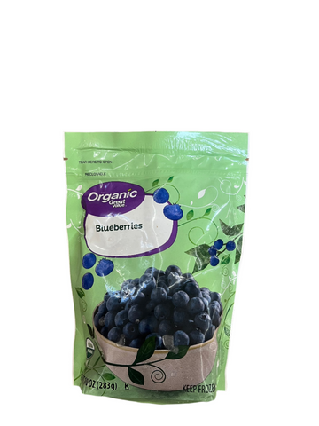 Frozen Organic Blueberries 10oz