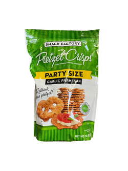 Snack Factory Pretzel Crisps Garlic Parmesan
