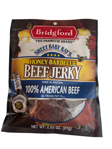 Bridgeford Beef Jerky Homey Barbecue 3oz