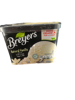 Breyers Ice Cream Natural Vanilla
