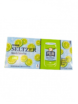 Polar Zero Calorie Sparkling Seltzer Water 12fl 8pk  Lime