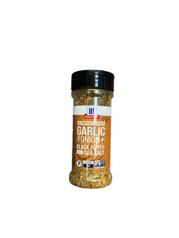 McCormick Gluten Free Garlic & Onion, Black Pepper and Sea Salt