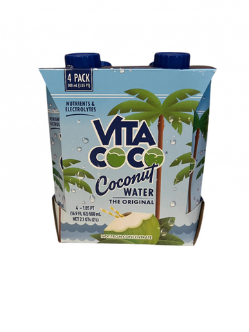 Vita Coco Coconut Water 16.69oz 4 pack