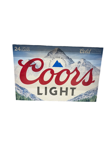 Coors Light 24 Pack Cans
