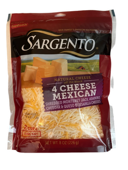 Sargento Mexican 4 Cheese 8oz