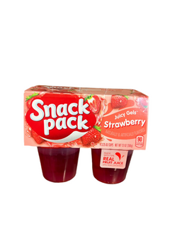 Snack Pack Strawberry Gelatin