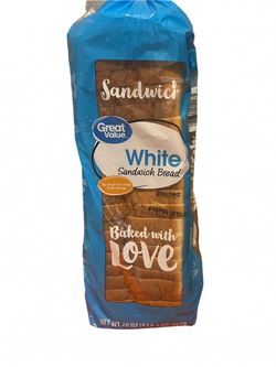 Store Brand White Sandwich Bread