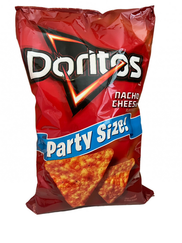 Doritos Tortilla Chips Nacho Cheese Party Size 14oz