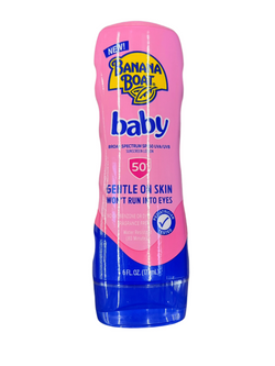 Banana Boat Sunblock Babies Waterproof Lotion Max SPF 50 8oz