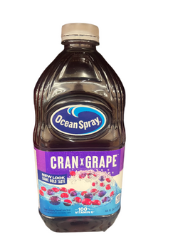 Ocean Spray Juice Drink Cranberry Grape 64oz