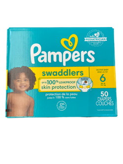 Pampers Swaddlers Size 6 50 ct