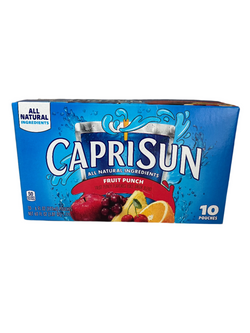 Capri Sun Beverage Fruit Punch 10pk