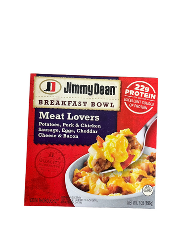 Jimmy Dean Breakfast Bowl Meat Lovers 7oz