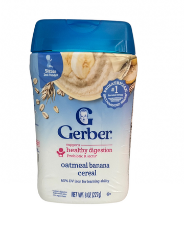 Gerber Oatmeal Banana Cereal