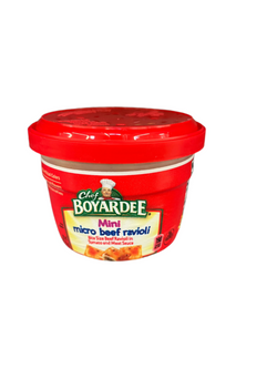 Chef Boyardee Mini Micro Beef Ravioli 7oz cup