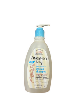 Aveeno Wash & Shampoo 12oz