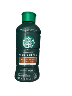 Starbucks Iced Coffee Unsweetened Chilled