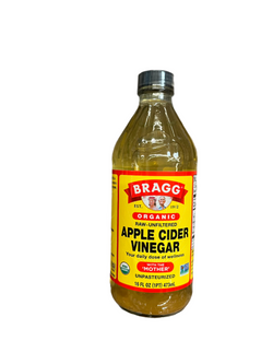 Bragg Organic Apple Cider Vinegar with the Mother, Raw and Unfiltered