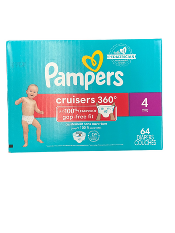 Pampers Cruisers 360 Size 4-64ct