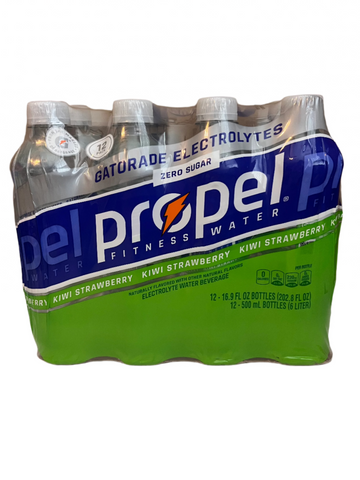 Propel Zero Water Kiwi Strawberry 12pk 16.oz bottles