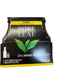 Pure Leaf Brewed Lemon Tea 6 count 18.5oz