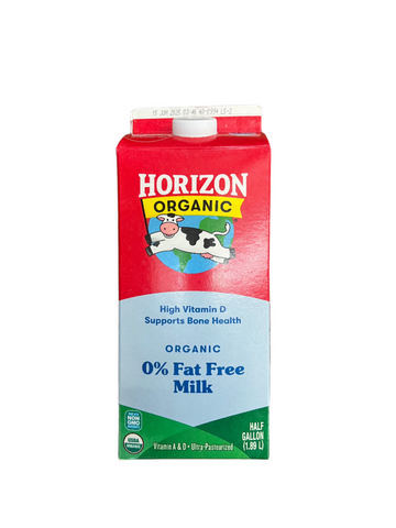 Horizon Organic 0% 1/2 gal