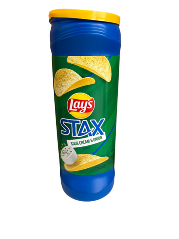 Lay's Stax Potato Chips Sour Cream & Onion