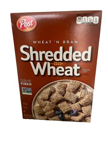 Post Spoon Size Shredded Wheat N Bran 16oz