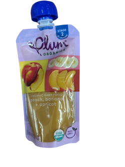 Plum Organics Peach Banana & Apricot