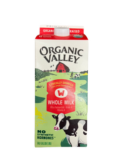 Organic Valley Whole Milk 1/2 gal