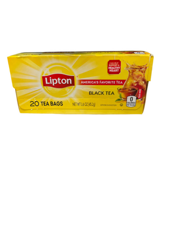 Lipton Tea Black Tea Bags 20 ct