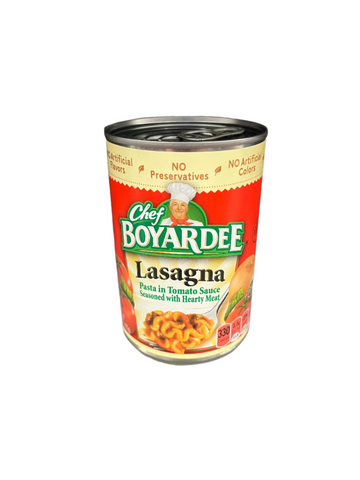 Chef Boyardee Lasagna 15oz can