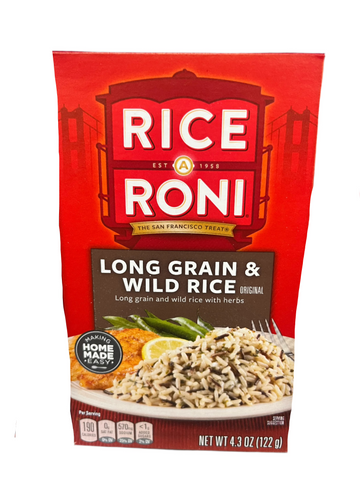 Rice A Roni Long Grain & Wild Rice 4oz