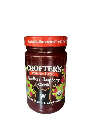 Crofter's Seedless Organic Raspberry Spread 6oz