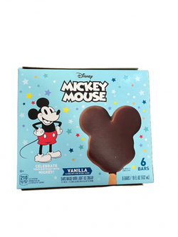 Disney Mickey Mouse Light Ice Cream Bars 5 count