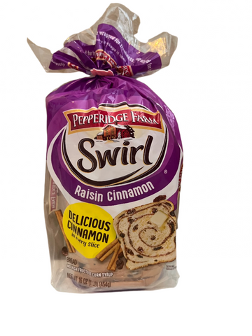 Pepperidge Farm Swirl Bread Cinnamon Raisin