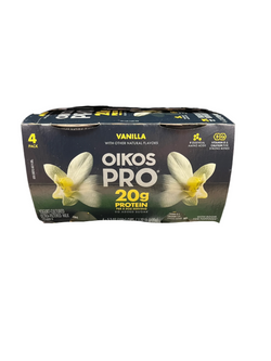 Oikos Pro Vanilla Yogurt 4 pack