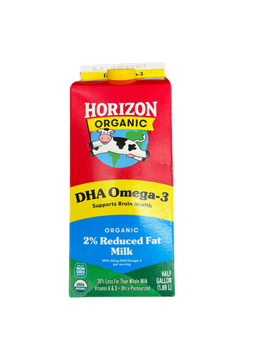 Horizon Organic 2% with DHA Omega 3 1/2 gal
