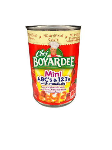 Chef Boyardee Mini ABC’s & 123’s 15oz