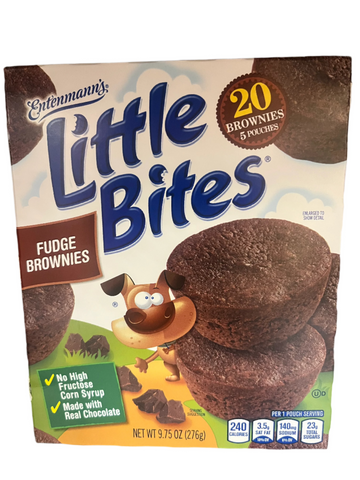 Entenmann's Little Bites Fudge Brownie Muffins