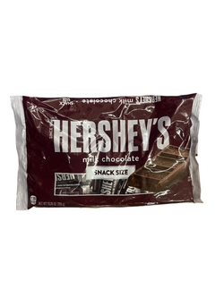 Hershey Milk Chocolate Snack Size Candy Bag 10oz